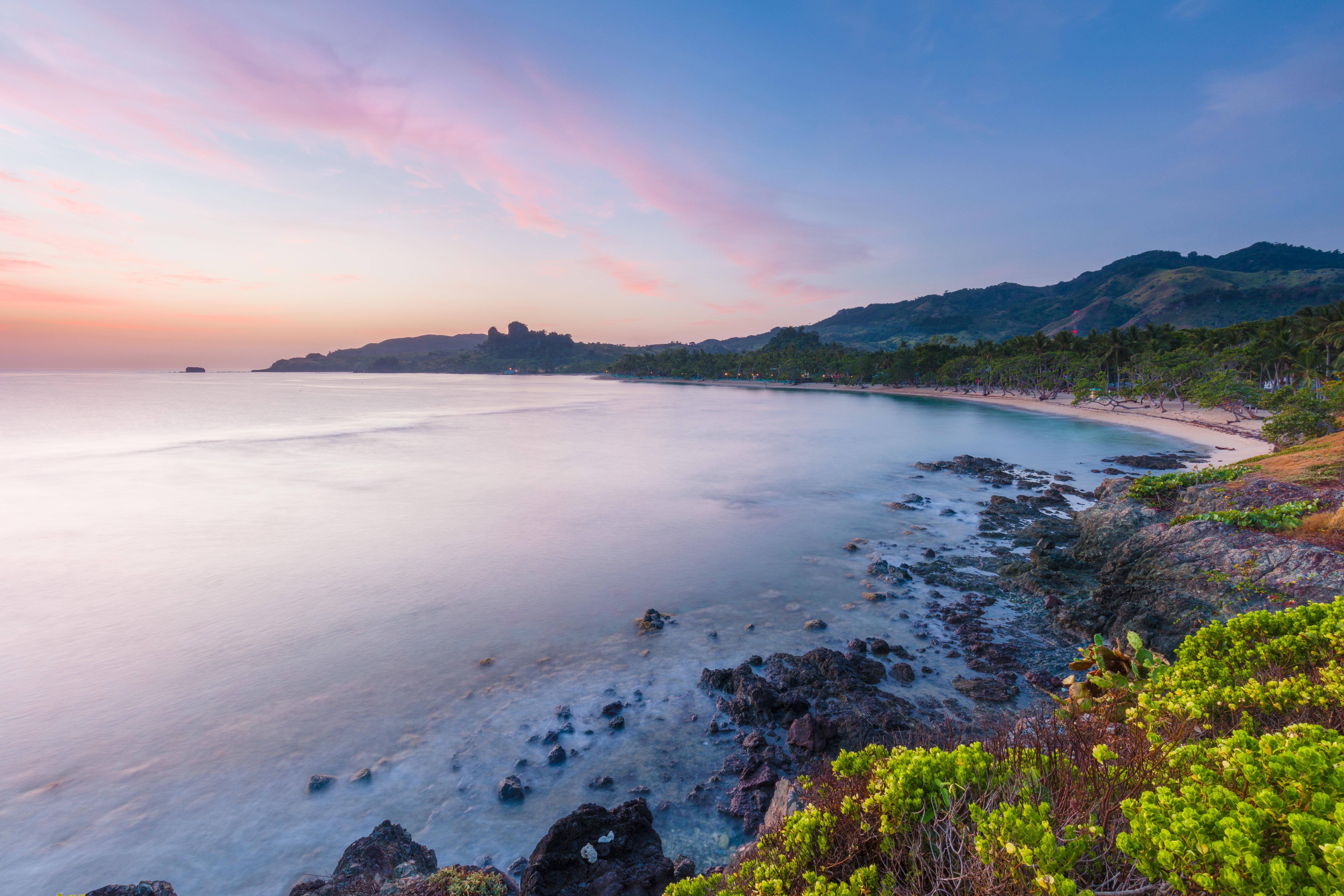 Playabachata Puerto Plata Zewnętrze zdjęcie Sunset at the coast of Sardinia